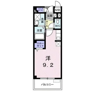 フォレストリブ【4階】の間取り