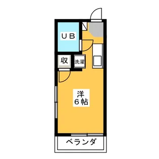 ヴィルヌーヴ西調布II【1階】の間取り
