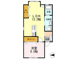 コートフィールド【1階】の間取り