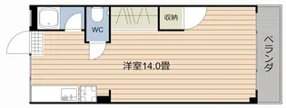 福田ビル【2階】の間取り