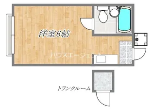 ハイツトビサン【2階】の間取り