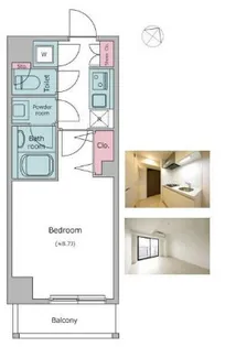 ドゥーエ西小山【2階】の間取り