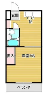 メゾン足立【3階】の間取り