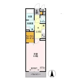 シリウス【2階】の間取り