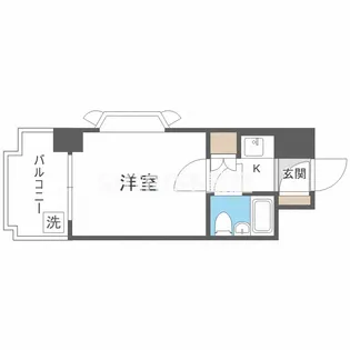 リッチハイツパークサイド【5階】の間取り