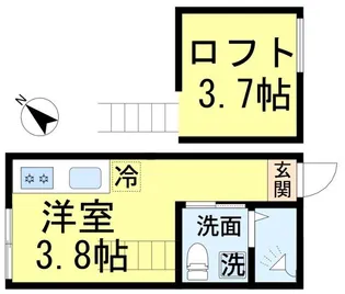 CREATION(クレアシオン)【2階】の間取り