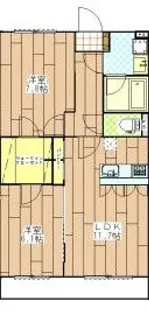 グラン ルーチェ【3階】の間取り