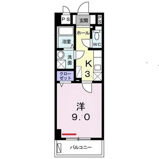 ルピナス HIGA【4階】の間取り