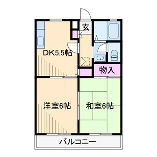 カーサアリタ【1階】の間取り