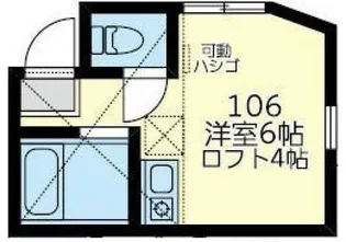 ユナイト本牧セシリオの杜【1階】の間取り