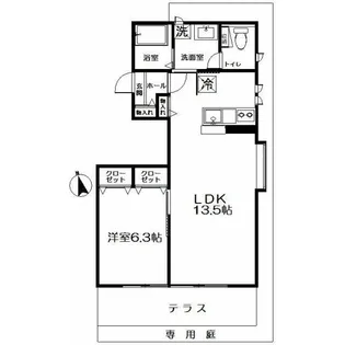 シャルム【2階】の間取り
