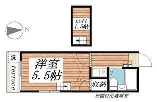 ブライトメゾン壱番館【1階】の間取り