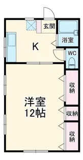 リブ王子台【1階】の間取り
