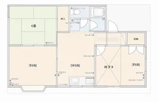 メゾン吉沢【2階】の間取り