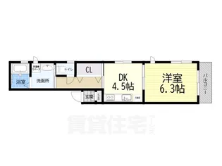ベルツリーハウス鈴木2号館【1階】の間取り