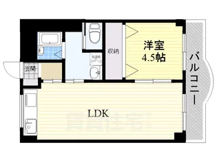 もりかずマンション南茨木【7階】の間取り