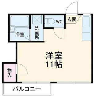 ルナコート【1階】の間取り