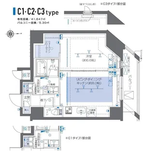 ZOOM秋葉原【5階】の間取り