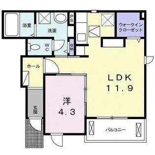エレメンツ【1階】の間取り