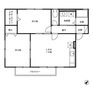 グランシャリオ(宮下本町2)【2階】の間取り