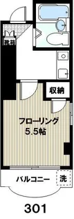 エメラルドハイツ【3階】の間取り