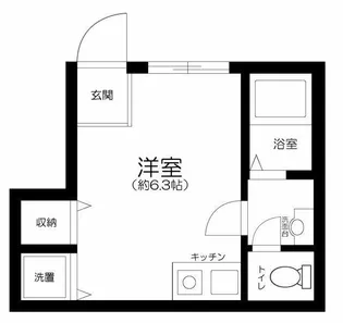 エクセルコート武蔵関【1階】の間取り