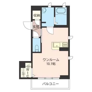 マニフィーク【3階】の間取り