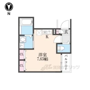 ハイライフ西大黒町【3階】の間取り