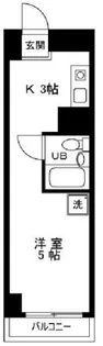 ソレイユ桜台【4階】の間取り