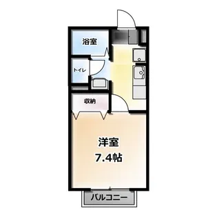 せじゅーる花筐【1階】の間取り