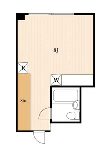パラシオン高輪【7階】の間取り