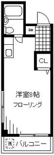 ローズコート【1階】の間取り