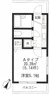 フォレストK【2階】の間取り