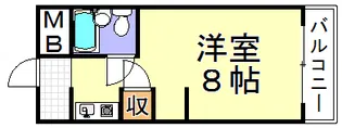 メゾン・ド・マルキ【5階】の間取り