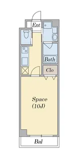 アルテミス【2階】の間取り