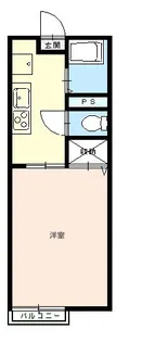 クレールA【2階】の間取り