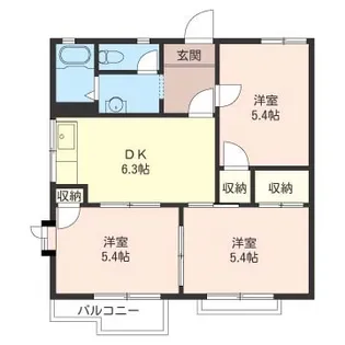 プレミール【2階】の間取り