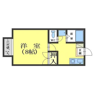 ラルジュNII【1階】の間取り