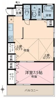 クレスト永井【2階】の間取り