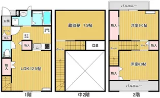 葵レジデンスIII 105号室の間取り