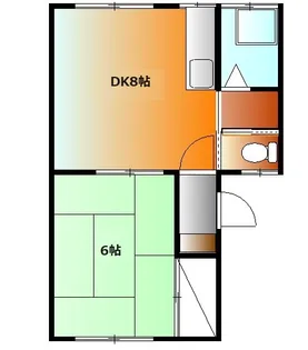 シャンポール菅原I【2階】の間取り
