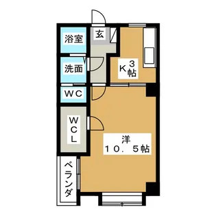 風見乃郷【3階】の間取り