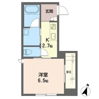 クニーズ辻堂【1階】の間取り