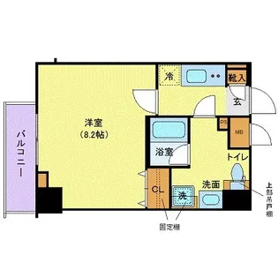 LEXE文京白山【4階】の間取り