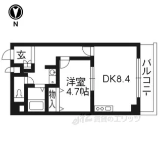 M’プラザ津田駅前十二番館【5階】の間取り
