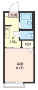フォーブル六浦【1階】の間取り
