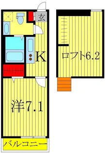 Pinofiore Cielo【1階】の間取り