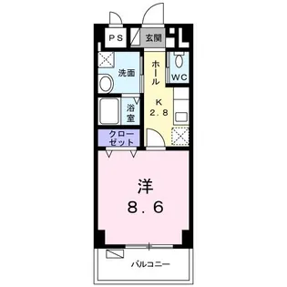 沖縄県那覇市久米2【マンション】の間取り