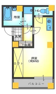プチシャトー【2階】の間取り