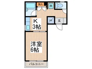 ガーデンサバーブ【1階】の間取り